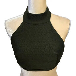 Blue Life NWT Hi Neck Swim Top Women M